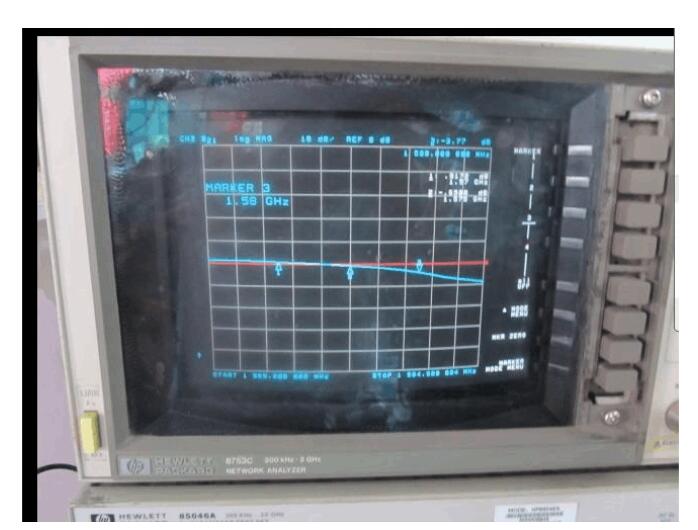 天線(xiàn)網(wǎng)分測(cè)試圖 天線(xiàn)網(wǎng)分測(cè)試圖